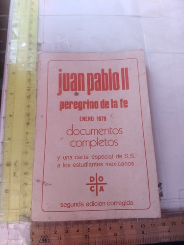 Juan Pablo Ii Peregrino De La Fe Ed Doca 