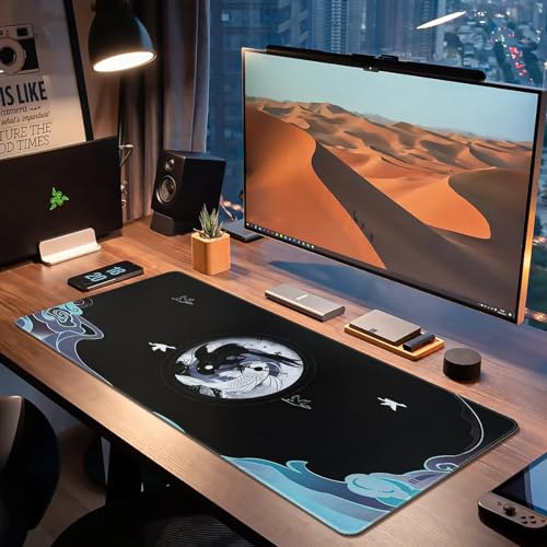 Alfombrilla De Mouse Grande Para Juegos, Lavable