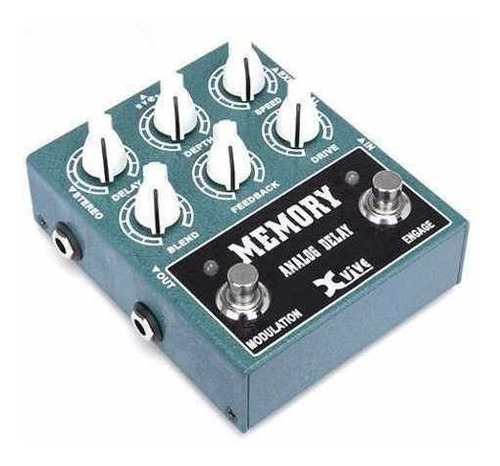 Pedal De Efecto Analogo Delay Xvive