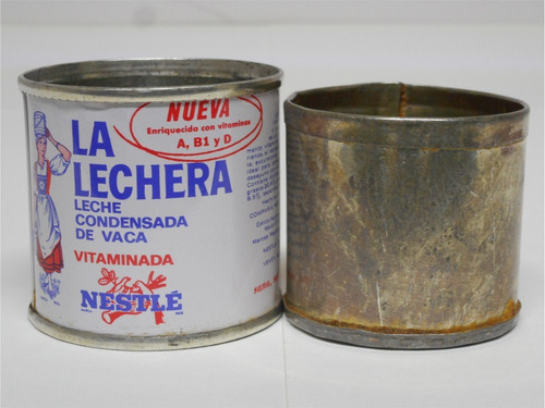 Mini Lata La Lechera Nestle Antigua De Colección 70´s / D-2 (Usado)