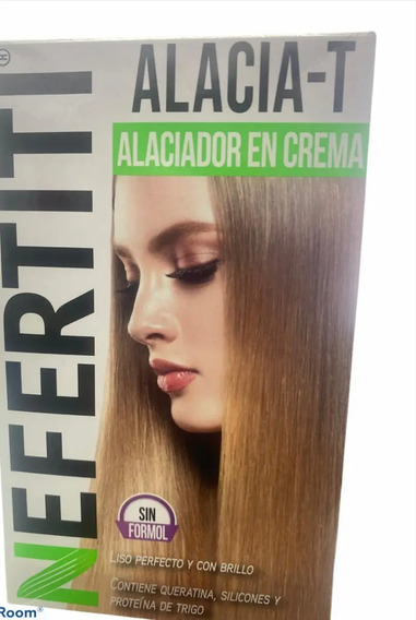 Crema Para Alaciado De Cabello Alacia-t Nefertiti | MercadoLibre