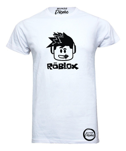 Polera De Hombre Manga Corta Roblox Rostro