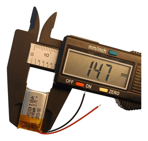 Pila De Litio 3.7v 140mah P/drones Y Equipos Electrónicos