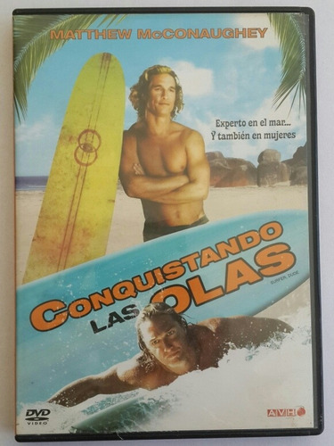 Película Conquistando Las Olas - Dvd Original - Los Germanes (Usado)