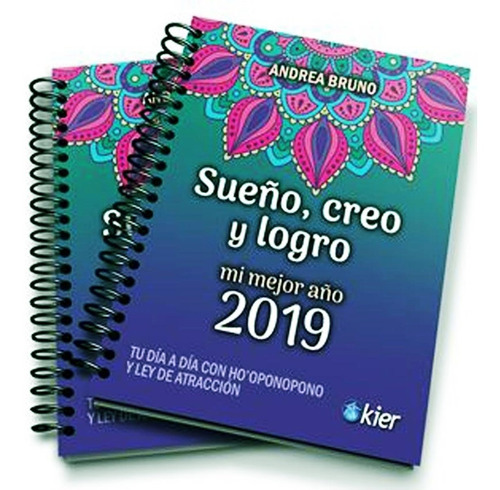 Sueño Creo Y Logro Año 2019 Andrea Bruno - Agenda Envio Dia