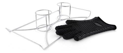 Luxorigins Estante Doble Para Pollos Para Latas De , Soporte