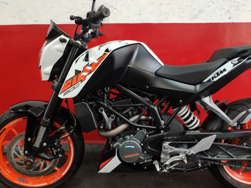 Ktm Duke 200 2019 Branca Branco