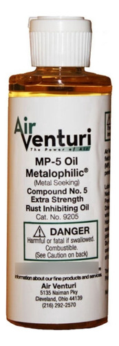 Aceite Metalofilico Lubricante Antioxidante Air Venturi Xtmc