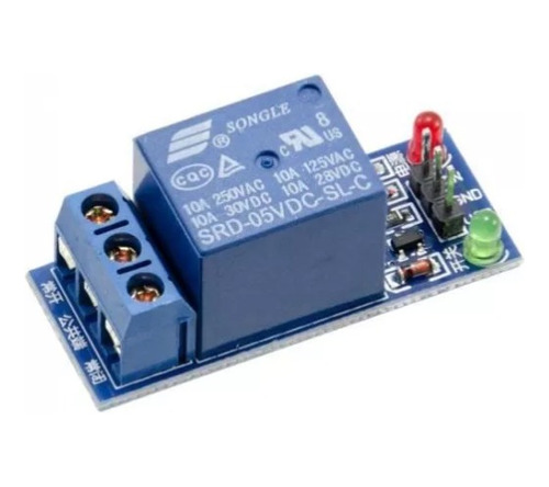 Modulo De Rele Relay 1 Canal Para Arduino 5v Pic Micro