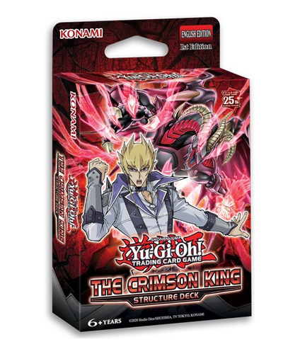 Yu-gi-oh! Tcg  The Crimson King  Structure Deck