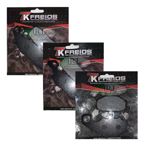 Kit Pastilha De Freio Kawasaki Kle Versys 650 Ano 2011 2012