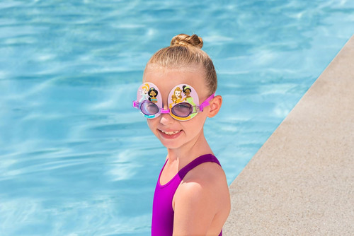 Goggles Gafas De Natacion Princesas Alberca Niñas 3 - 5 Años