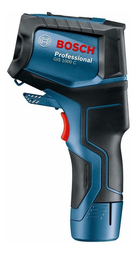 Imagen 3 de 7 de Gis 1000 C Medidor De Temperatura Y Humedad Bosch Con Pilas