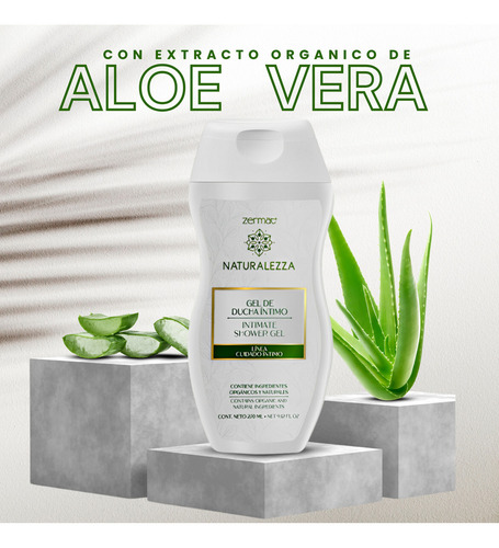 Shampoo Intimo De Ducha Zermat Con Ingredientes Naturales