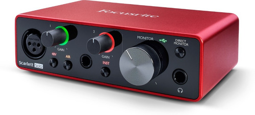 Imagen 3 de 3 de Focusrite Scarlett Solo 3gen Interfaz Audio