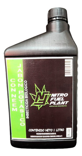 Jabon Potasico Con Neem X 1 Litro Nitro Fuel Plant