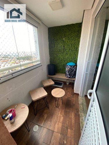 Imagem 6 de 30 de Apartamento Com 2 Dormitórios À Venda, 54 M² Por R$ 355.000 - Picanco - Guarulhos/sp - Ap1378