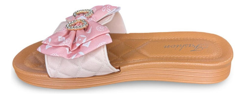 Sandalia Chancla Dama Moño Infinito Huarache Cómodas Mujer