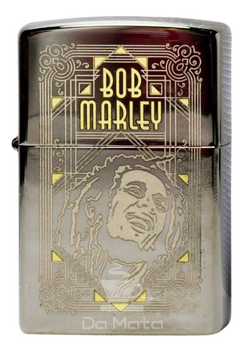 Isqueiro Zippo 49825 Bob Marley - Tabacaria Da Mata