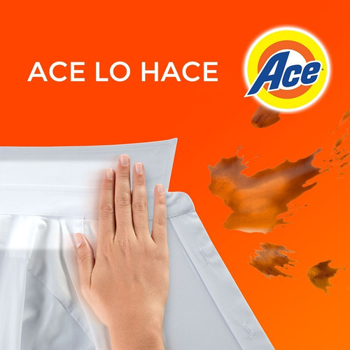 Detergente Jabon Ropa En Polvo Ace Regular 250grs