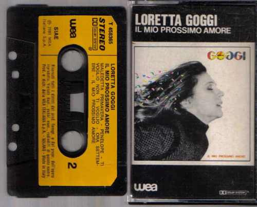 Loretta Goggi Il Mio Prossimo Amore Cassette Italia