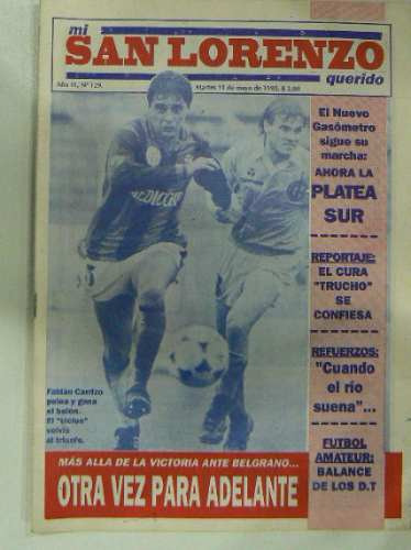 Revista Deportiva Mi San Lorenzo Querido 11 Mayo 1993