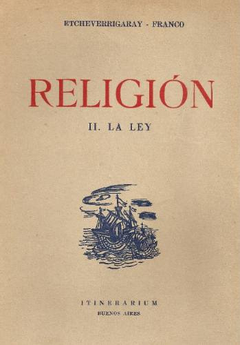 Religion 2 - La Ley - Etcheverrigaray Y Franco