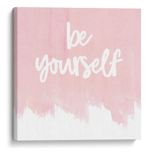 Canvas Lab Cuadro Yourself Always 90x90