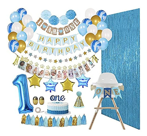 Kit De Decoración De Primer Cumpleaños Para Bebé