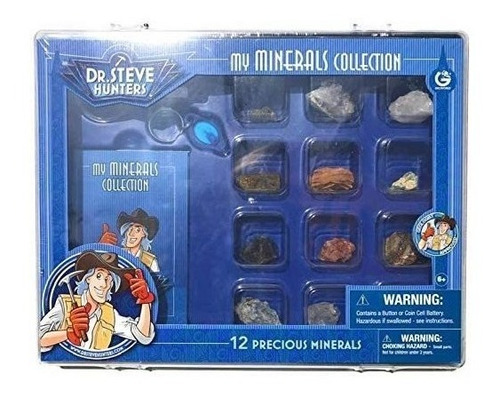 Dr. Steve Hunters My Minerals Collection - 12 Real Minerals