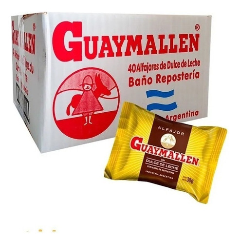 Alfajor Guaymallen Simple X40 Unidades