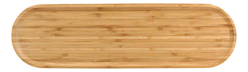 Tábua De Bambu Natural Para Servir Churrascos Picanha 55x16