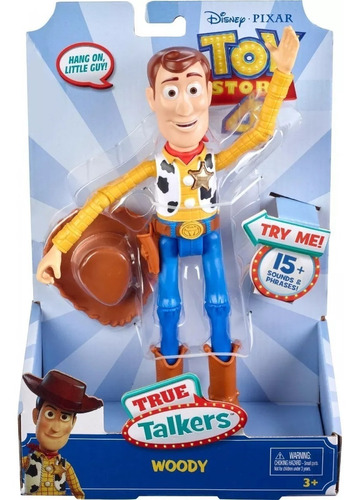 Muñeco Woody Toy Story 4, Frases En Español Mattel Original.