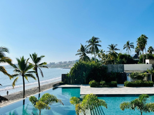 Departamento En Venta 1rec + Estudio|a Pie De Playa Bucerias!!! Ab