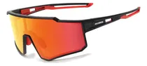 Comprar Lentes Ciclismo Polarizados Rojo Uv400 Marco Negro Rockbros