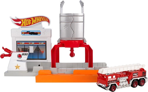 Pista De Carro Para Niño Hot Wheels City Blaze Blast 