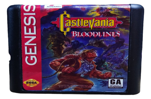 Juego Castlevania Bloodlines Para Sega Genesis