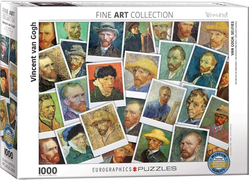 Van Gogh Selfies Rompecabezas 1000 Piezas Eurographics