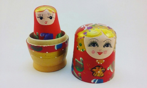 Mamushka Xl Didáctico Madera Seriación Por Tamaño Motricida