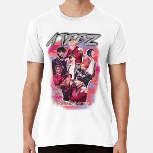 Remera Ateez Kpop Merch Old Retro Knock Off Merchandise Insp