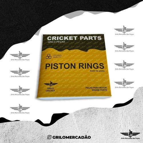 Imagem 3 de 7 de Jogo De Anéis Std Sorento Optima 2.4 16v Cricket Parts