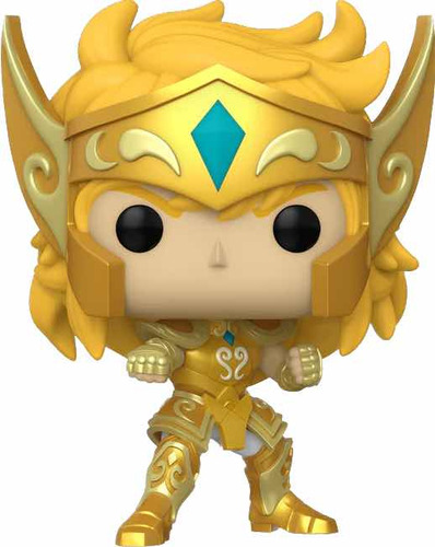 Gold Aquarius Hyoga 1425 Caballeros Zodíaco Funko Pop