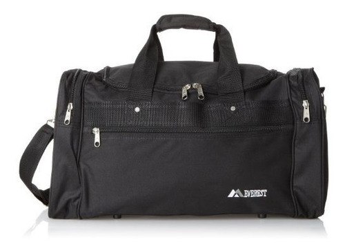 Everest Deportes Duffel Estándar, Negro), S219-bk