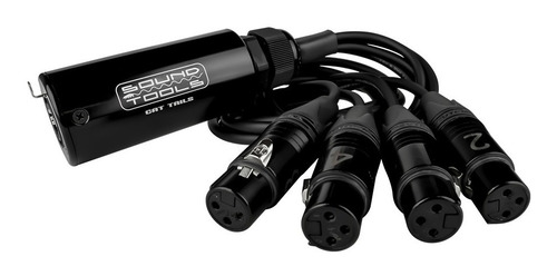 Spliter De 4 Canales Hembra Dmx Cat Tail Soundtools Ctfd