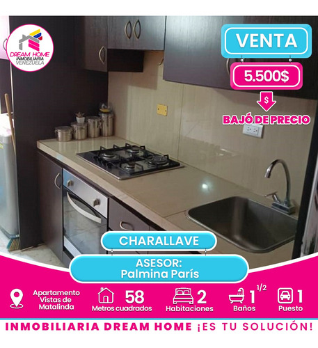 Apartamento En Venta   Parque Residencial Vistas De Matalinda - Charallave 