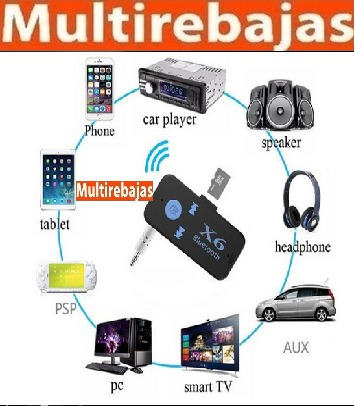 Imagen 4 de 5 de Receptor Auxiliar 3.5mm Bluetooth Mp3 Micro Sd Carro