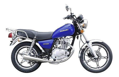 Imagen 15 de 15 de Suzuki Gn 125 F Negro Suzuki Agronomia Vs