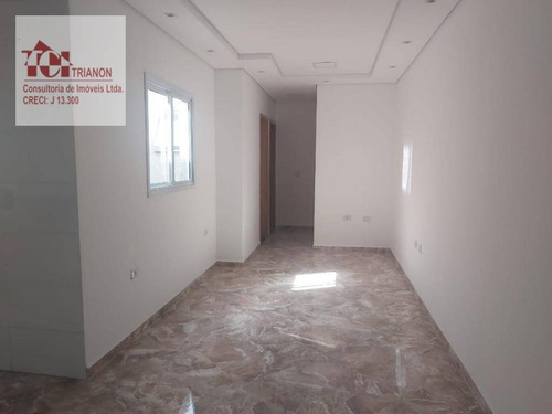 Imagem 1 de 10 de Apto Com 47 M² Total - 2 Dormitórios, 1 Vaga - À Venda Por R$ 240.000 - Vila Linda - Santo André/sp - Ap3193