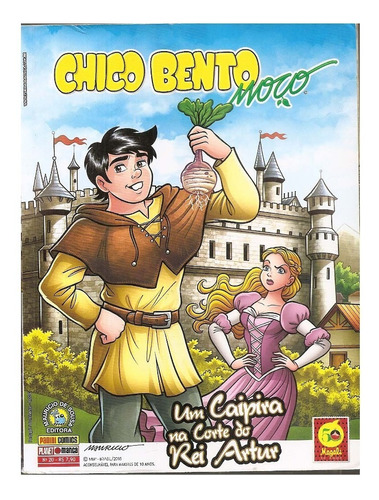 Hq Chico Bento Moço Nº 20 - Um Caipira Na Corte Do Rei