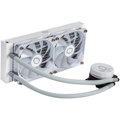 Cooler Master Enfriamient Líquido240l Core White Cpu 2x120mm